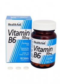 HEALTH AID VITAMINA B6 50 MG *ENC