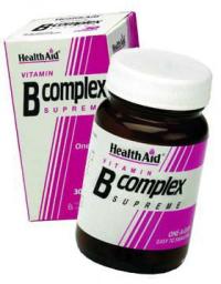 HEALTH AID VIT. B COMPLEX 30 CAPSUL