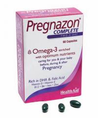 HEALTH AID PREGNAZON 30 COM NUTRINAT*ENC