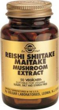 REISHI SHIITAKE MAITAKE (EXTRACTO) 50 CAPS *ENC