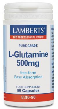 L-GLUTAMINA 500MG 90 CAPS *ENC