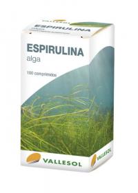 VALLESOL ESPIRULINA 100 COMP
