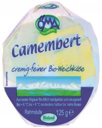 QUESO CAMEMBERT 125G -OMA D BEERS- *ENC