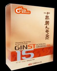 GINSENG KOREANO TEA -GINST15- 100 SOBRES *ENC