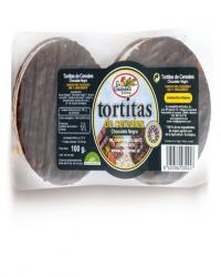 TORTITAS ARROZ CHOCOLATE NEGRO BIO 100 GR (6UD)*EN