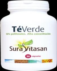 TE VERDE 50% POLIFENOLES 250MG 30 CAP