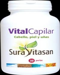 VITAL CAPILAR 30 PERLAS (CABELLO/PIEL/UÑAS)