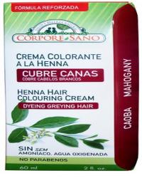 CREMA COLOR CABELLO CAOBA 60ML - CUBRE CANAS-