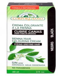 CREMA COLOR CABELLO NEGRO 60ML -CUBRE CANAS-