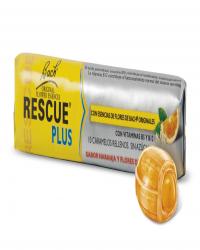 RESCUE REMEDI PLUS 10 CARAMELOS (SABOR NARANJA)