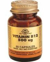 VITAMINA B12 500 MCG 50 CAPS (CIANOCOBALAMINA *ENC